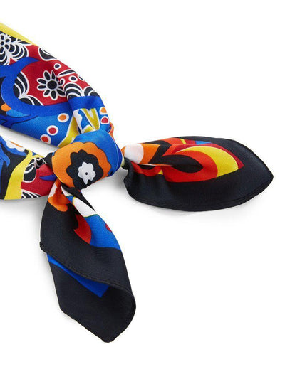 Flower Print Bandana-accessories-Des Mess