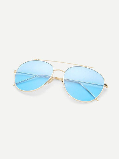 Top Bar Aviator Sunglasses-accessories-Des Mess