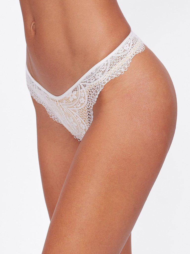Scalloped Trim Lace Panty-lingerie-Des Mess