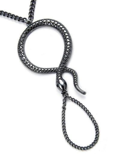 Snake Design Toe Ring Chain Bracelet--Des Mess