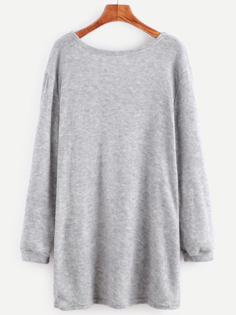 Elastic Cuff Cardigan With Pockets-outerwear-Des Mess