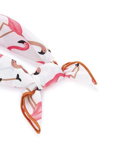 Flamingo Print Bandana-accessories-Des Mess