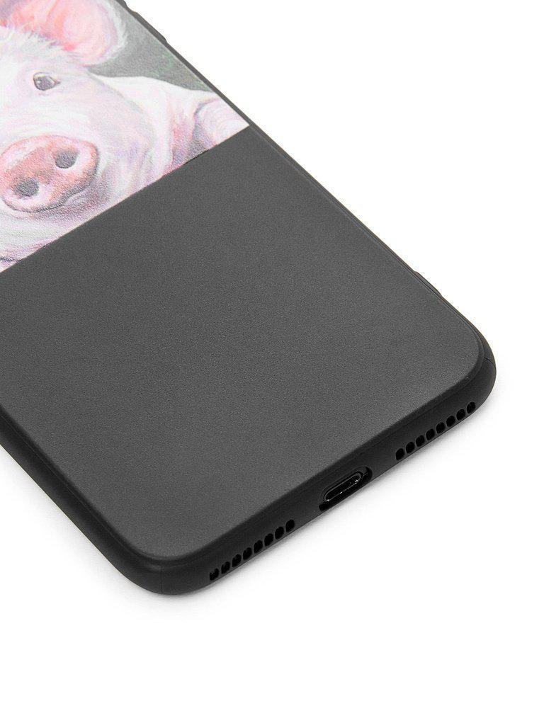 Pig Print iPhone Case-others-Des Mess