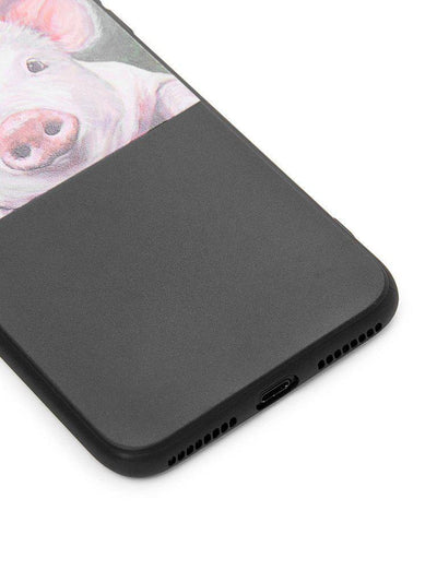 Pig Print iPhone Case-others-Des Mess