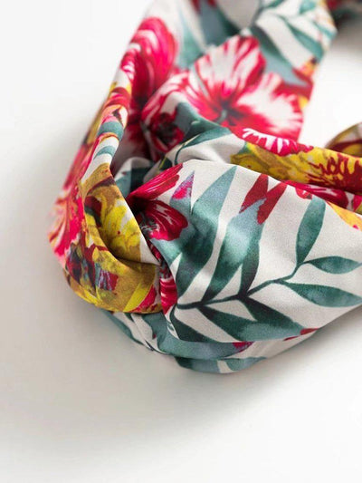 Floral Print Turban Headband-hair-Des Mess