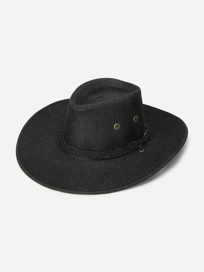 Eyelet Western Hat--Des Mess