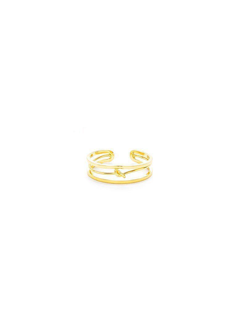 Knot Design Hollow Ring-jewelry-Des Mess