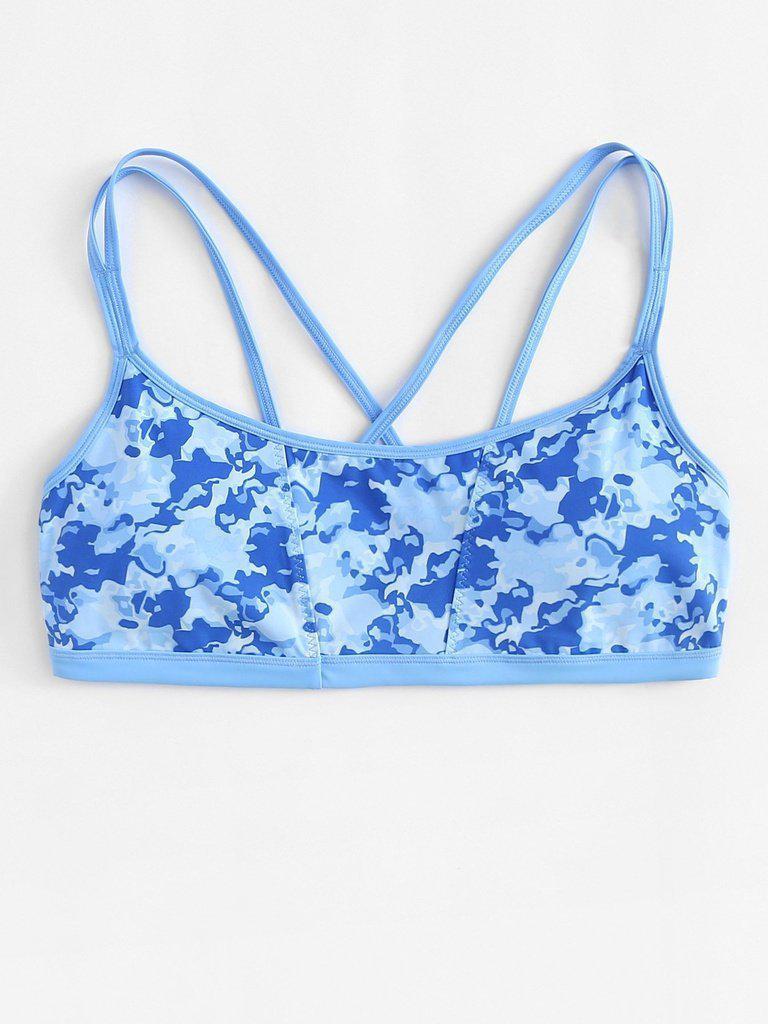 Strappy Sports Bra-sportswear-Des Mess