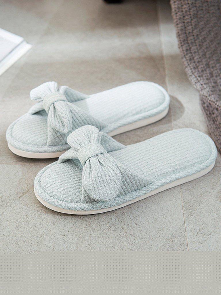 Bow Tie Slippers-shoes-Des Mess