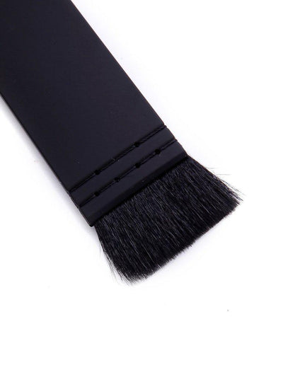 Black Flat Makeup Brushes--Des Mess