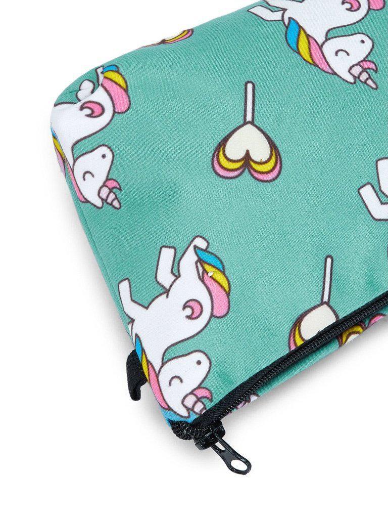 Unicorn Print Makeup Bag-makeup-Des Mess
