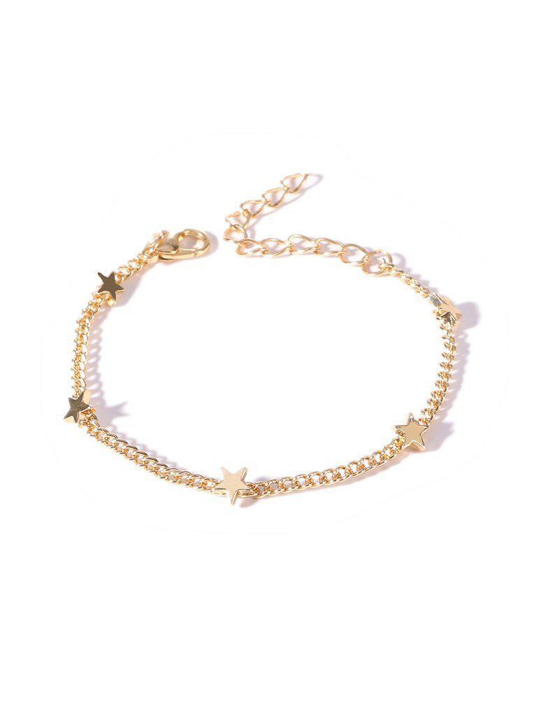 Star Charm Chain Bracelet--Des Mess