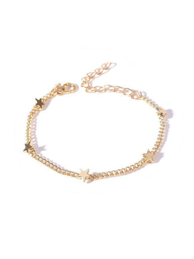 Star Charm Chain Bracelet--Des Mess