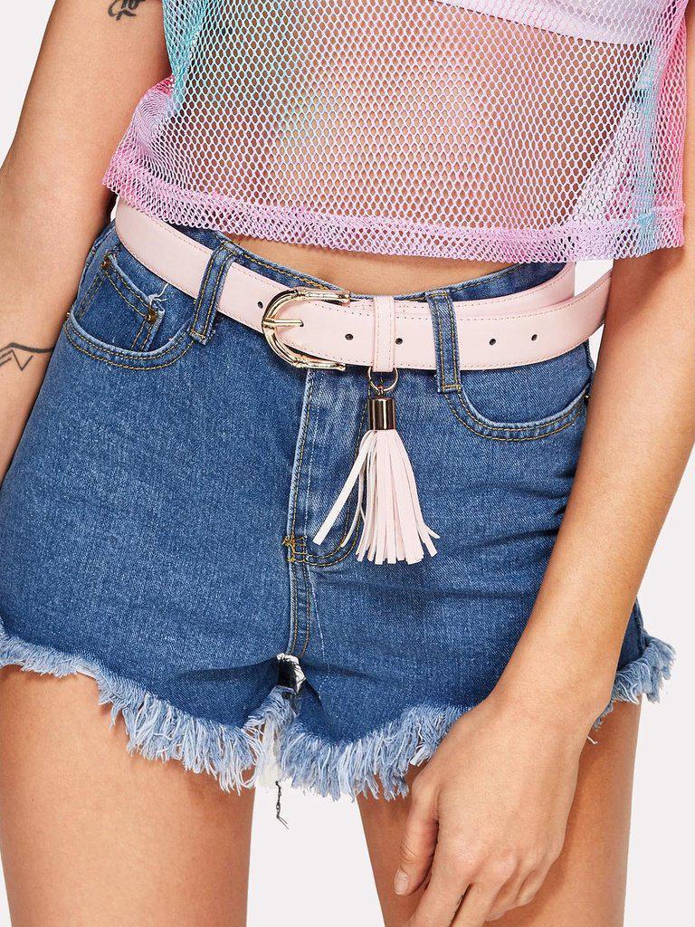 Tassel Decorated Belt-accessories-Des Mess