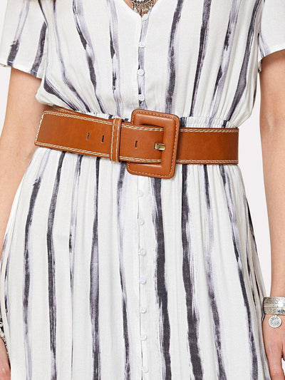 Square Buckle Belt-accessories-Des Mess