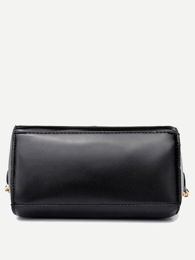 Twilly Scarf Push Lock Shoulder Bag-accessories-Des Mess