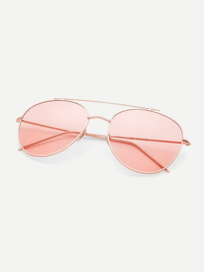 Top Bar Aviator Sunglasses-accessories-Des Mess