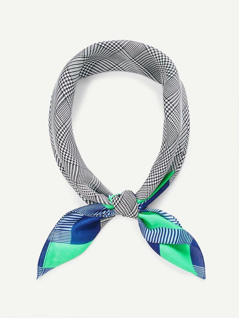 Houndstooth Pattern Bandana-accessories-Des Mess