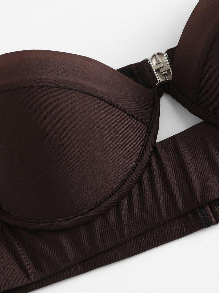 Cutout Bandeau Bikini Set-swimwear-Des Mess