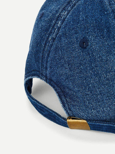 Denim Baseball Cap-accessories-Des Mess