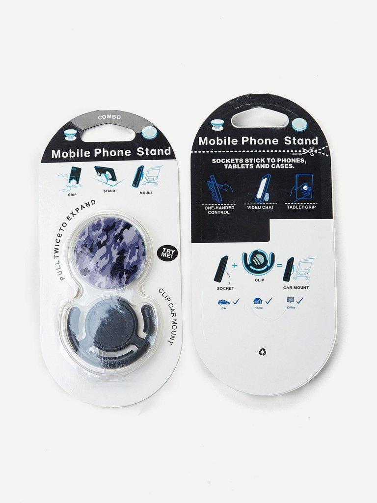 Camouflage Print Durable Phone Holder-others-Des Mess