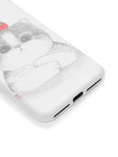 Cat Print iPhone Case-others-Des Mess