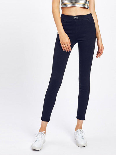 Skinny Ankle Jeans-bottom-Des Mess