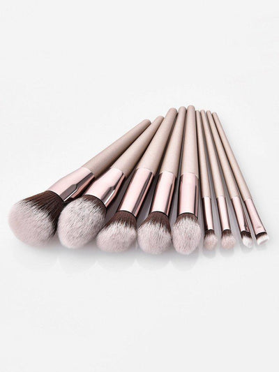 Soft Makeup Brush 9pcs-makeup-Des Mess