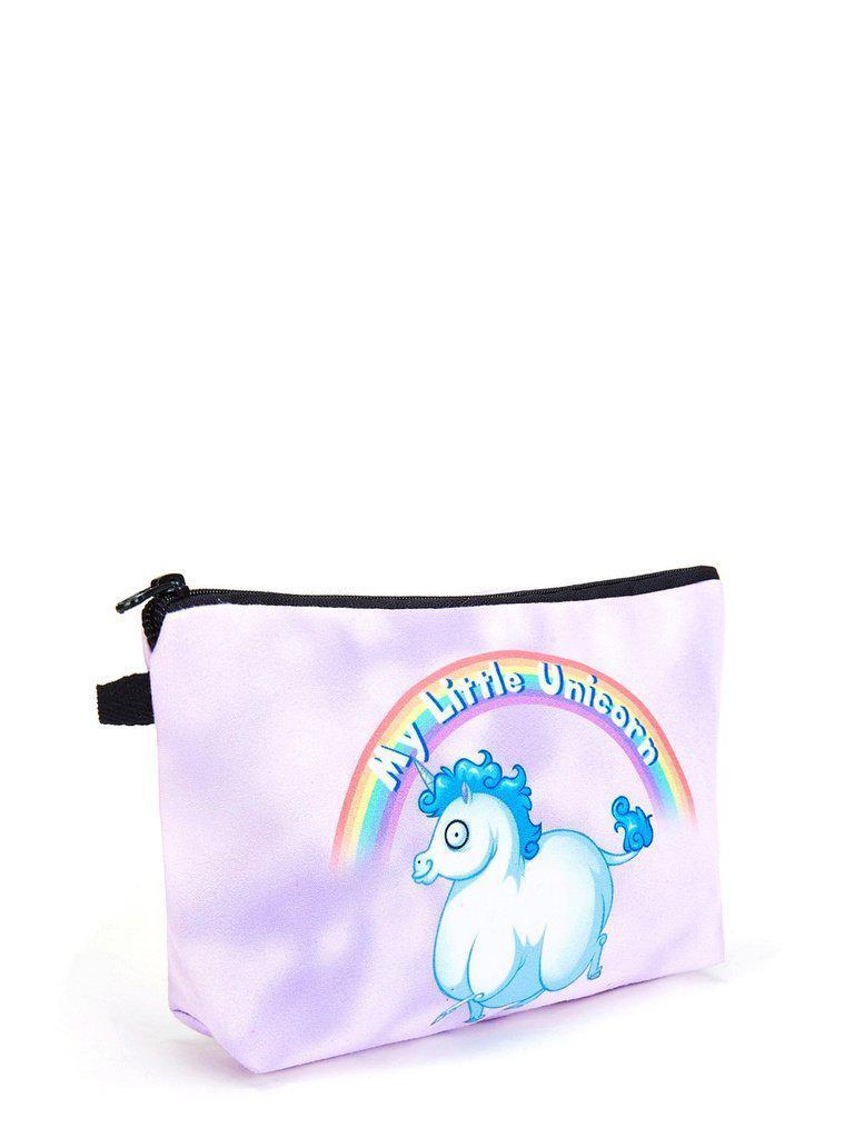 Animal Print Zipper Pouch-makeup-Des Mess