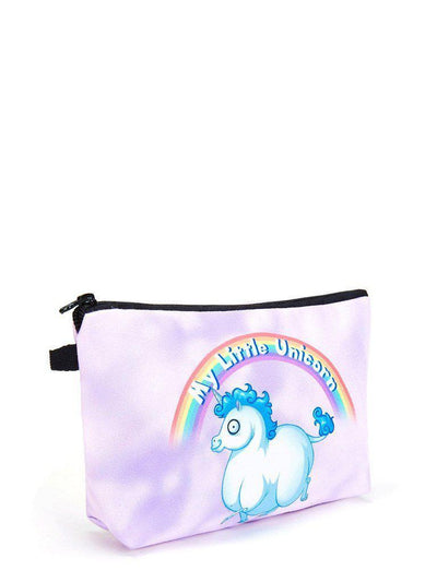 Animal Print Zipper Pouch-makeup-Des Mess