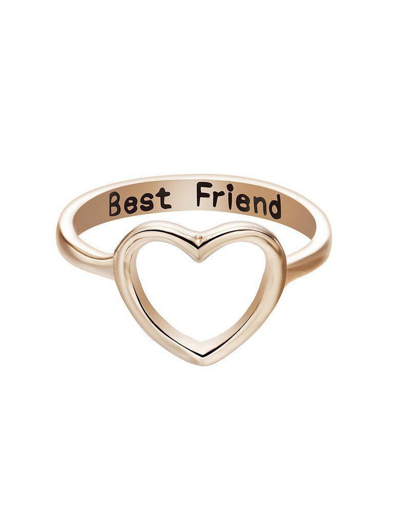 Open Heart Design Ring-jewelry-Des Mess