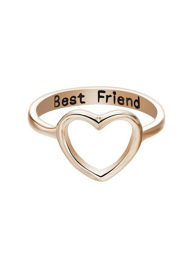 Open Heart Design Ring-jewelry-Des Mess