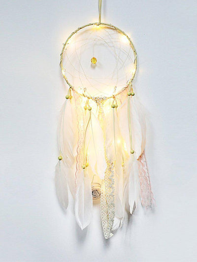 Feather Fringe Dreamcatcher Light-others-Des Mess
