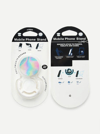 Iridescence Round Gasbag Phone Holder-others-Des Mess