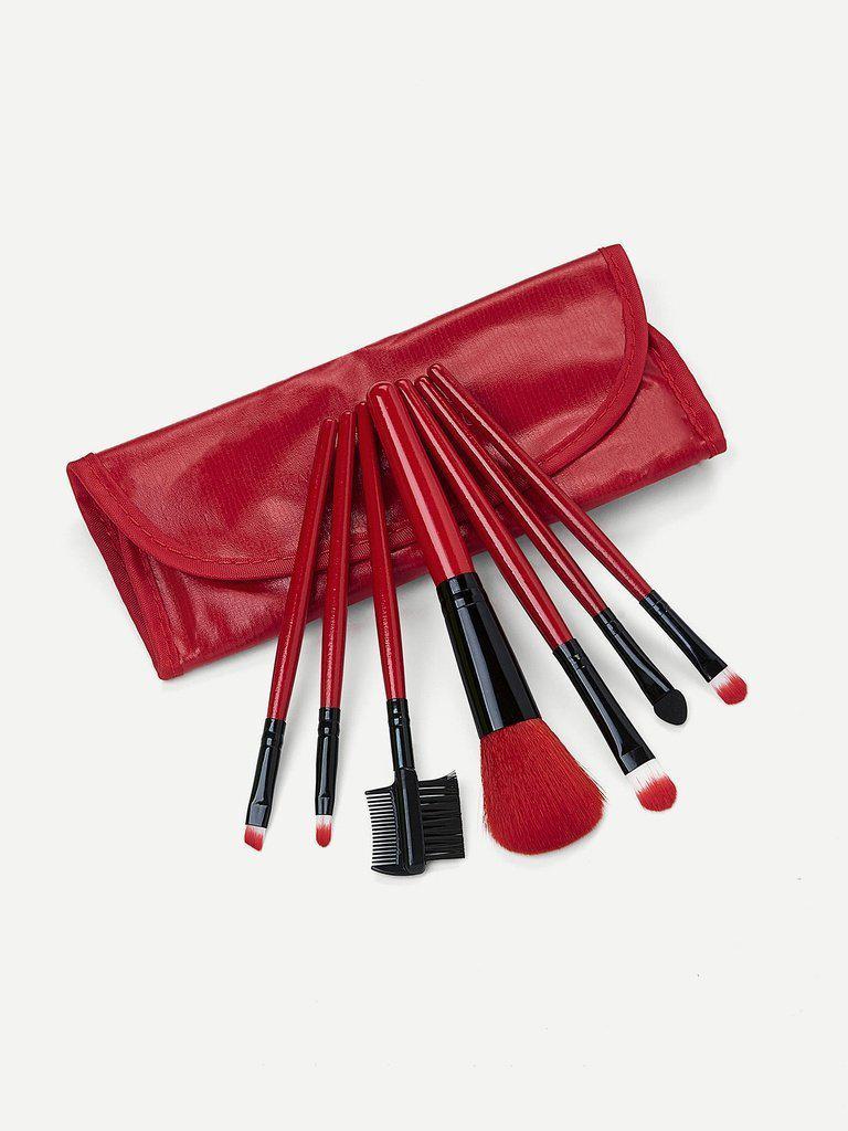 Makeup Brush Set 7pcs With Bag--Des Mess