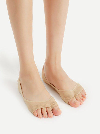 Open Toe Invisible Socks-accessories-Des Mess