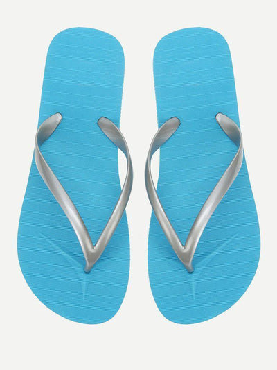 Letter Toe Post Sandals-shoes-Des Mess