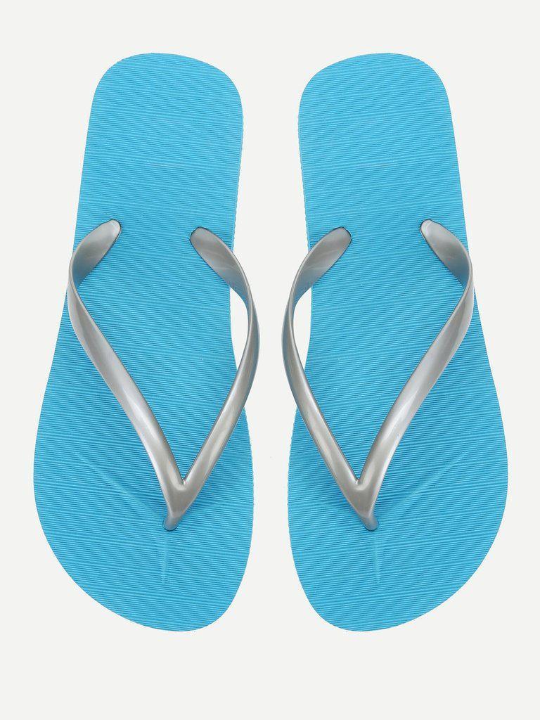 Letter Toe Post Sandals-shoes-Des Mess