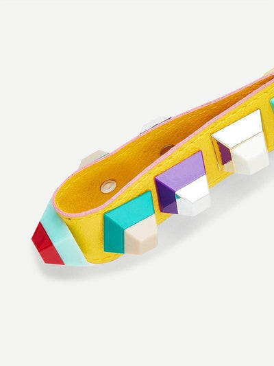 Studded Overlay Keychain-others-Des Mess