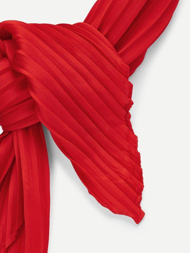 Simple Pleated Bandana-accessories-Des Mess