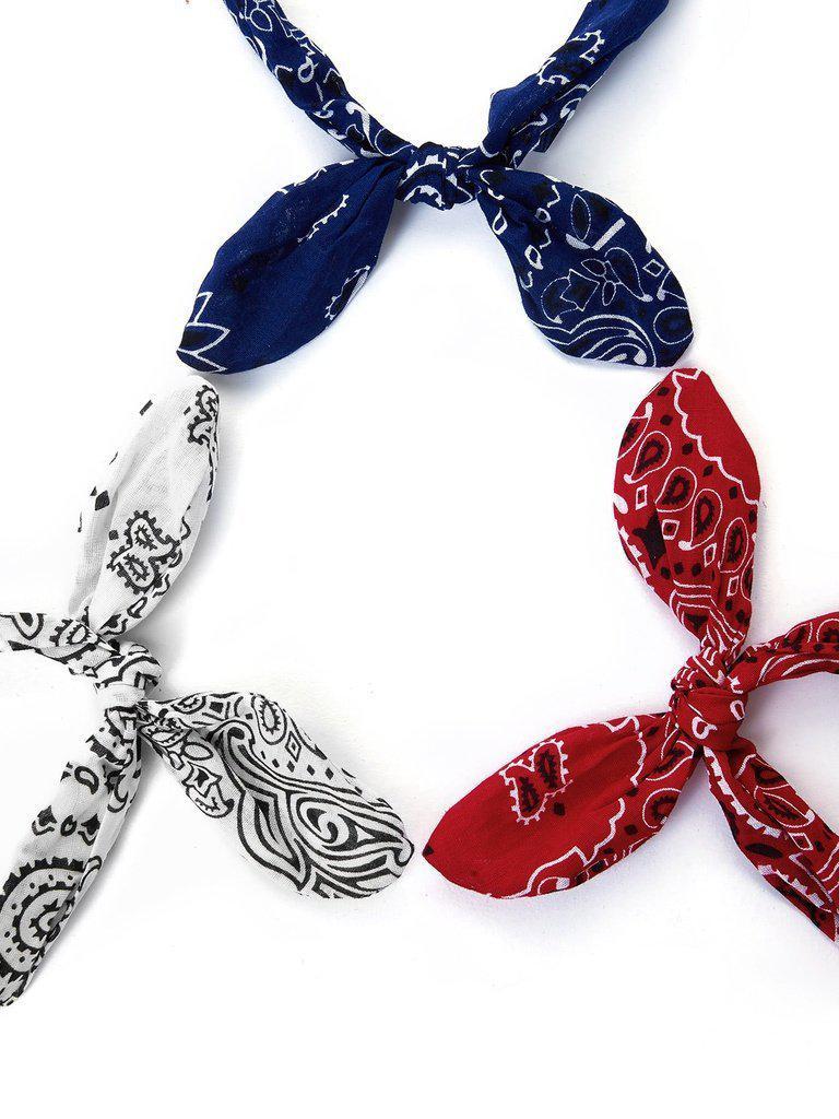 Graphic Print Cute Ear Headband-hair-Des Mess