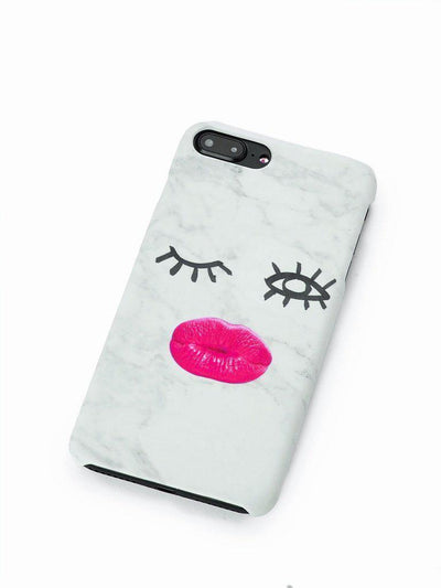 Emoji Print Iphone Case-others-Des Mess