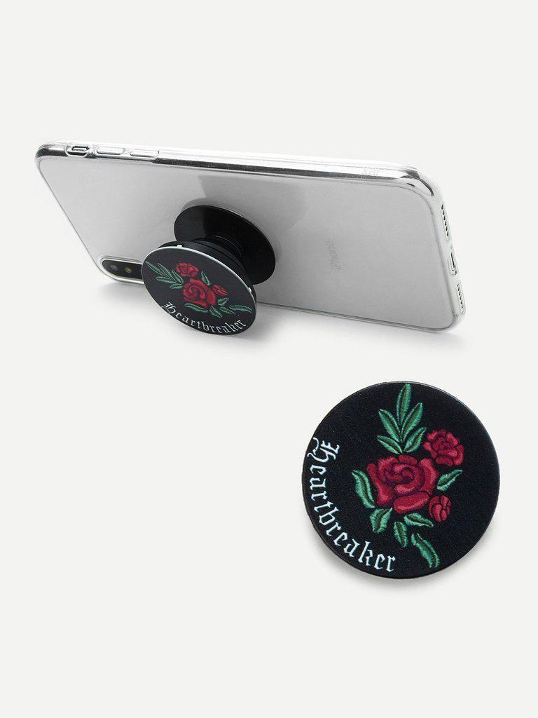 Rose Flower Gasbag Phone Holder-others-Des Mess