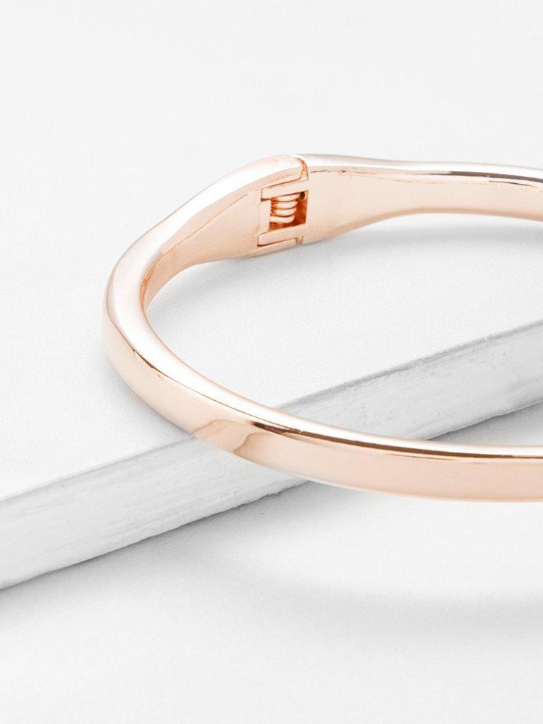 Open Spring Cuff Bangle--Des Mess