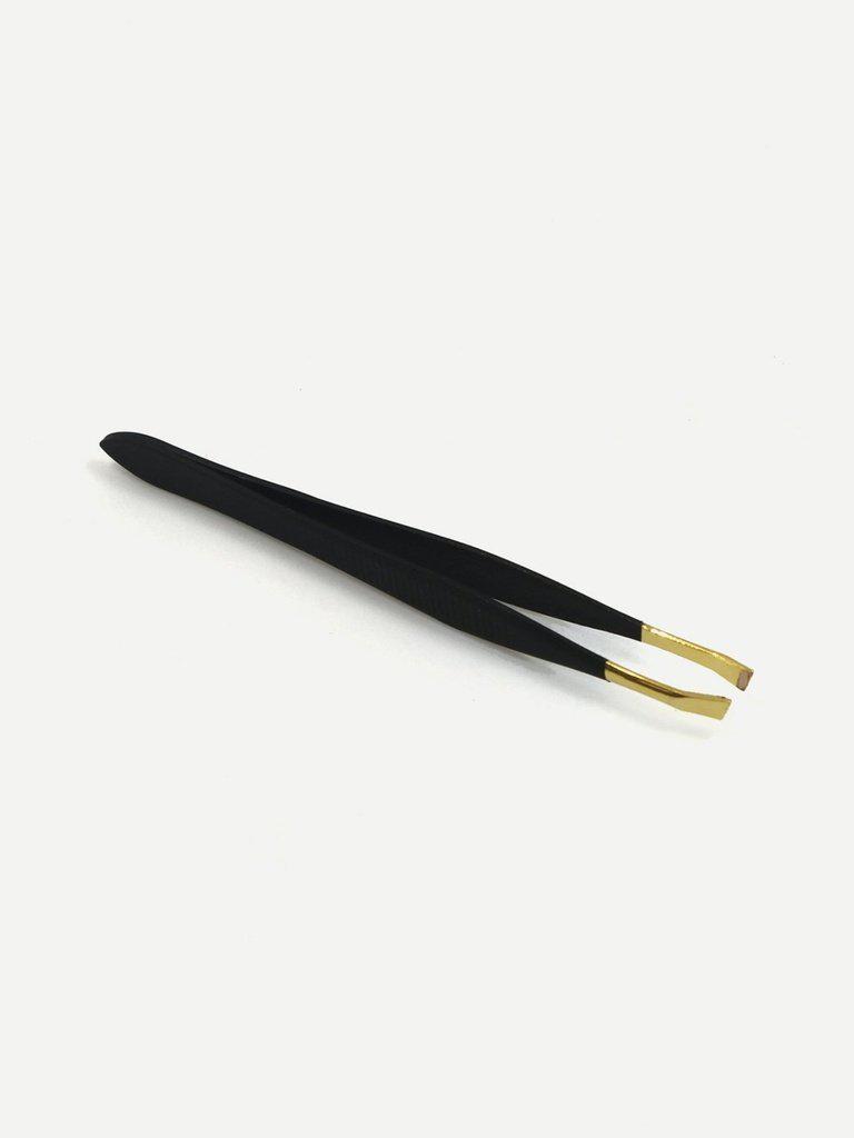 Stainless Steel Eyebrow Tweezers-makeup-Des Mess