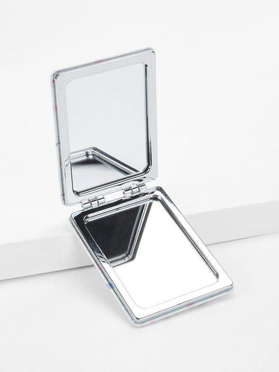Flamingo Print Mirror-makeup-Des Mess