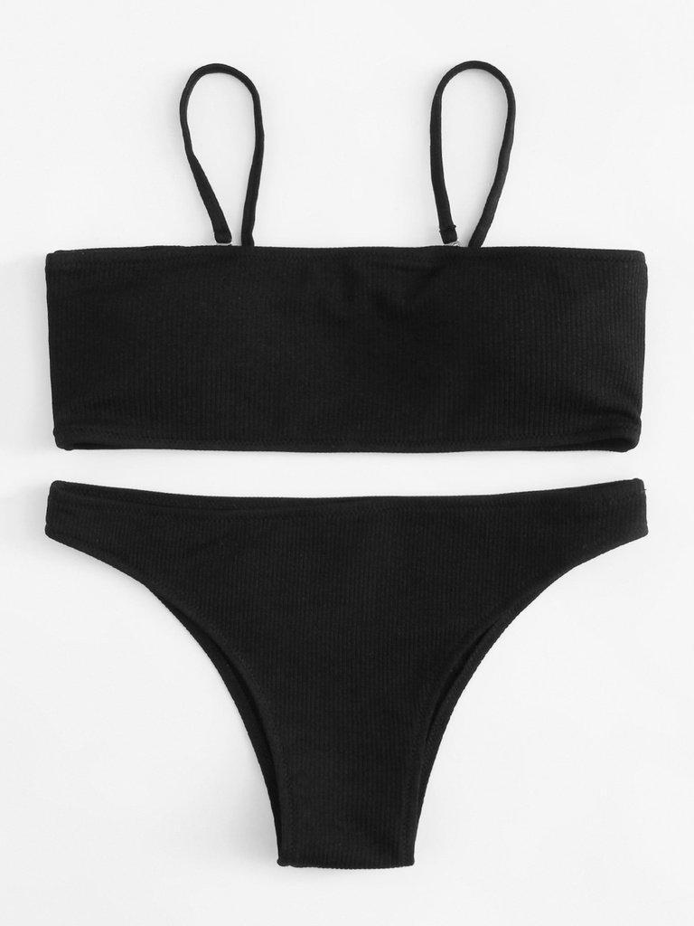 Detachable Straps Bikini Set-swimwear-Des Mess