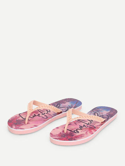 Toe Post Flat Slippers-shoes-Des Mess