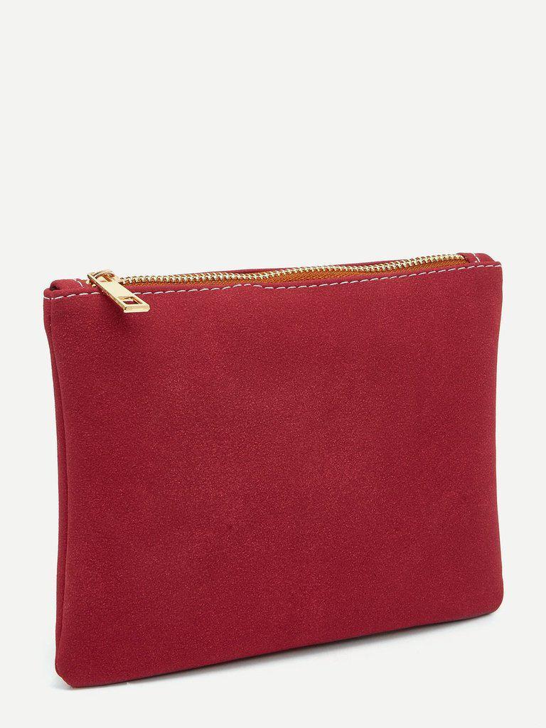 Suede Makeup Bag-makeup-Des Mess