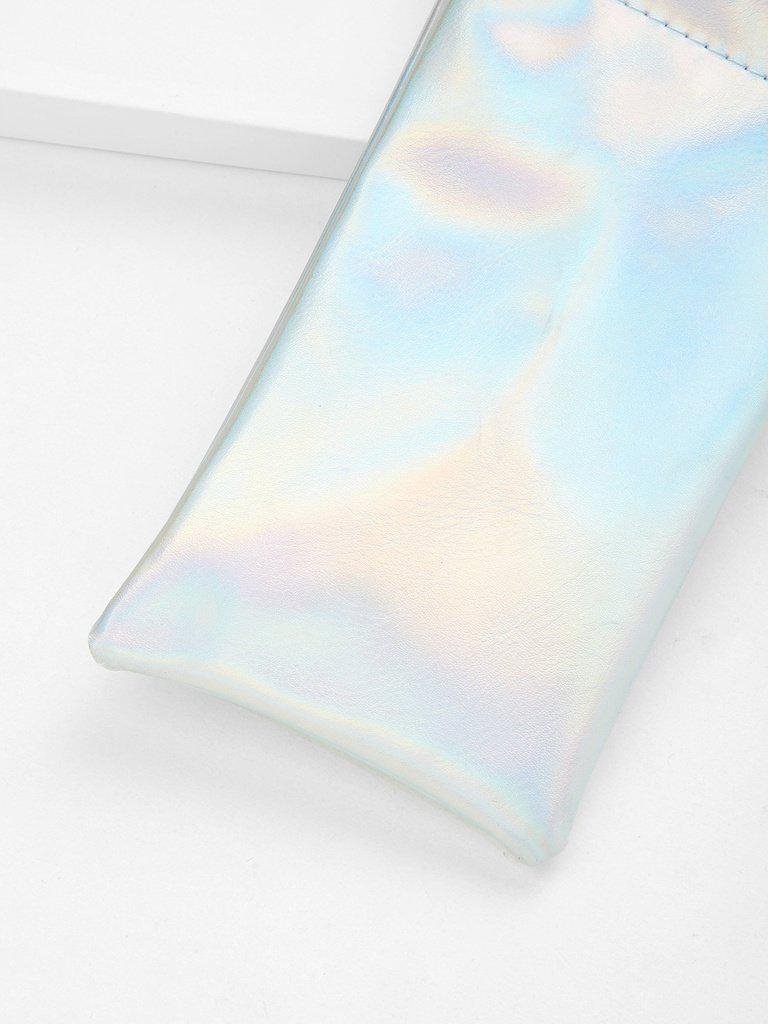 Iridescent PU Glasses Bag-accessories-Des Mess